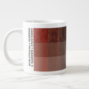 20oz Green Gold + Magenta x Magenta + Phthalo Blue Large Coffee Mug