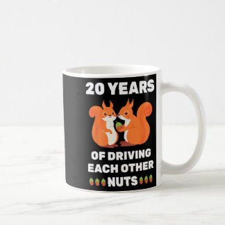 20th 20-year Wedding Anniversary Funny Couple For Coffee Mug