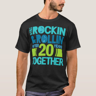 20th Anniversary  20 Years Together Couples Gift  T-Shirt