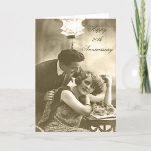 20th Anniversary Card