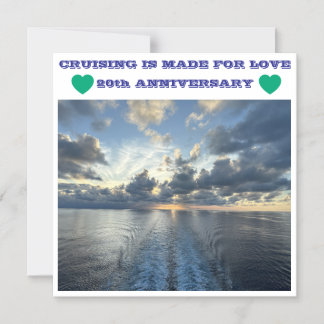 20th ANNIVERSARY CRUISE DOOR MAGNET