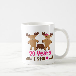 20th Anniversary Gift For Him Coffee Mug