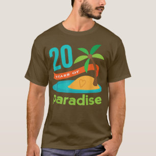 20th Anniversary Hawaiian Themed Party Tee