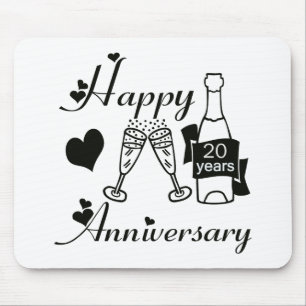 20th. Anniversary Mouse Mat