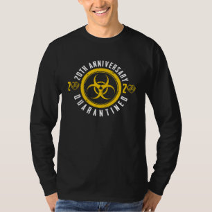20th anniversary quarantined Mr and Mrs  2020 lock T-Shirt
