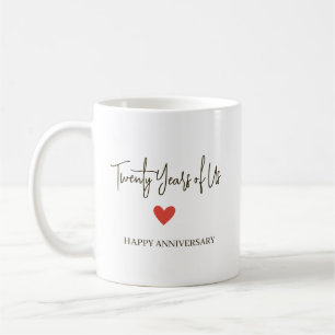 20th Anniversary – Twenty Years of Us Coffee Mug