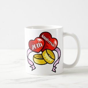 20th anniversary w coffee mug