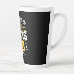20Th Birthday Cheers And Beers Birthday Latte Mug