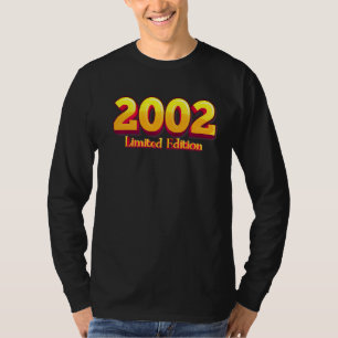 20th Birthday Ladies Mens 20 Years 2002 62 T-Shirt