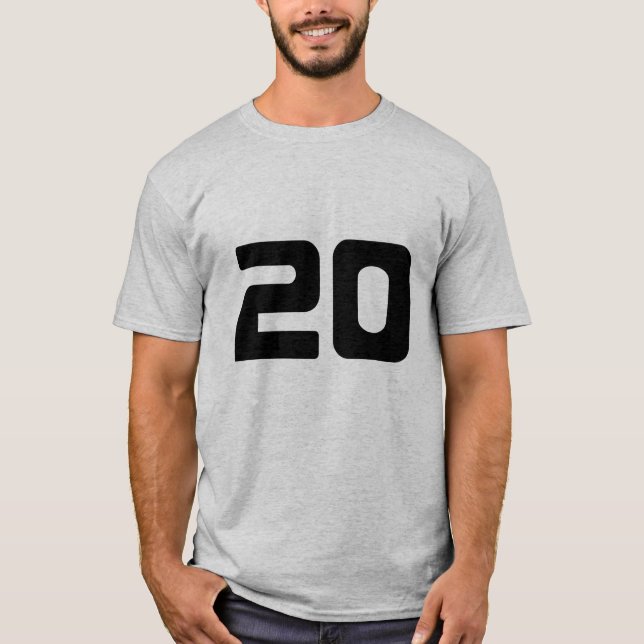 20th Birthday Party T-Shirt (Front)