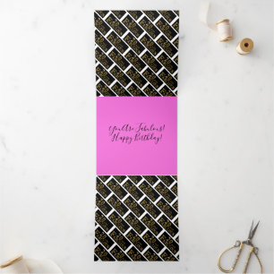 20th Birthday  Tri-Fold Holiday Card