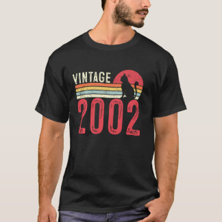 20th Birthday, Vintage 2002, 20 Years Old T-Shirt