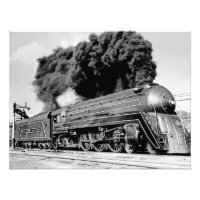 20th Century Limited Train Highball It! Vintage Po
