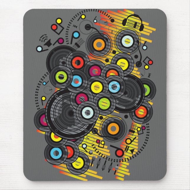 20th-Century Music Mouse Mat (Front)