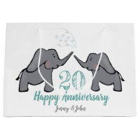 20th china wedding anniversary cute elephant