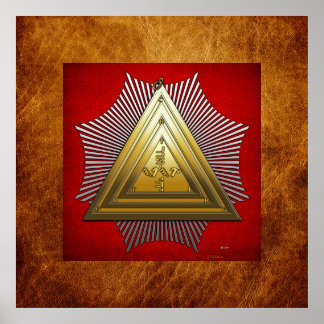 20th Degree: Master of the Symbolic Lodge Poster