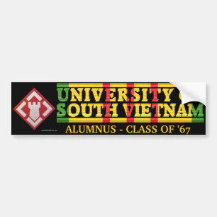 20th Engineer Bde - U of S Vietnam Alumnus Sticker