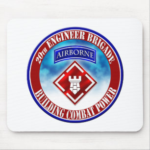 20th Engineer Brigade 001 Mouse Mat