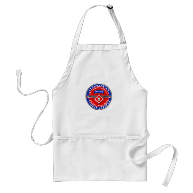 20th Engineer Brigade Afghanistan Veteran Standard Apron (Front)
