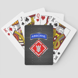 20th Engineer Brigade-Airborne  Playing Cards
