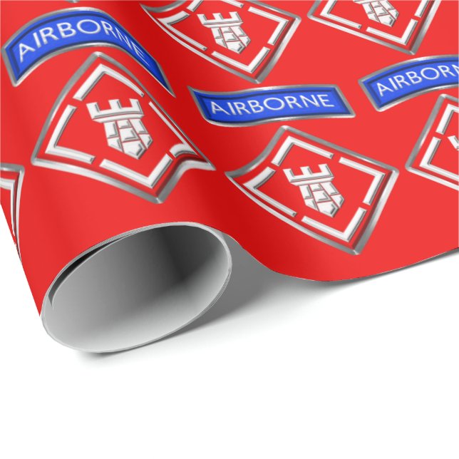 20th Engineer Brigade-Airborne Wrapping Paper (Roll Corner)
