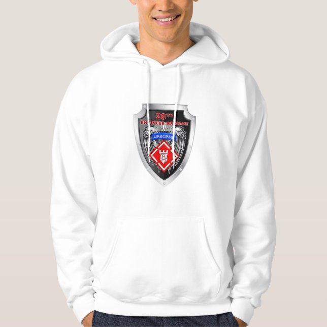 20th Engineer Brigade Hoodie (Front)