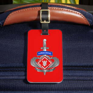 20th Engineer Brigade   Luggage Tag