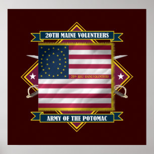 20th Maine (Diamond) Poster