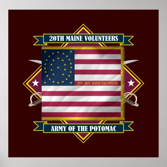 20th Maine (Diamond) Poster (Front)