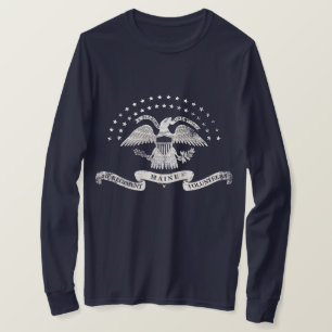 20th Maine Emblem - Distressed T-Shirt