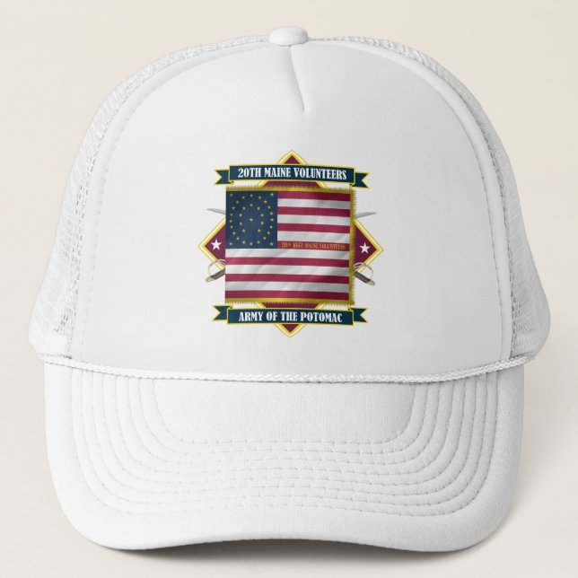 20th Maine Trucker Hat (Front)