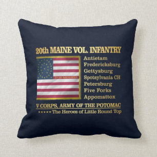 20th Maine Volunteer Infantry (BH) Cushion