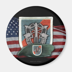 20th special forces flash vietnam vets magnet