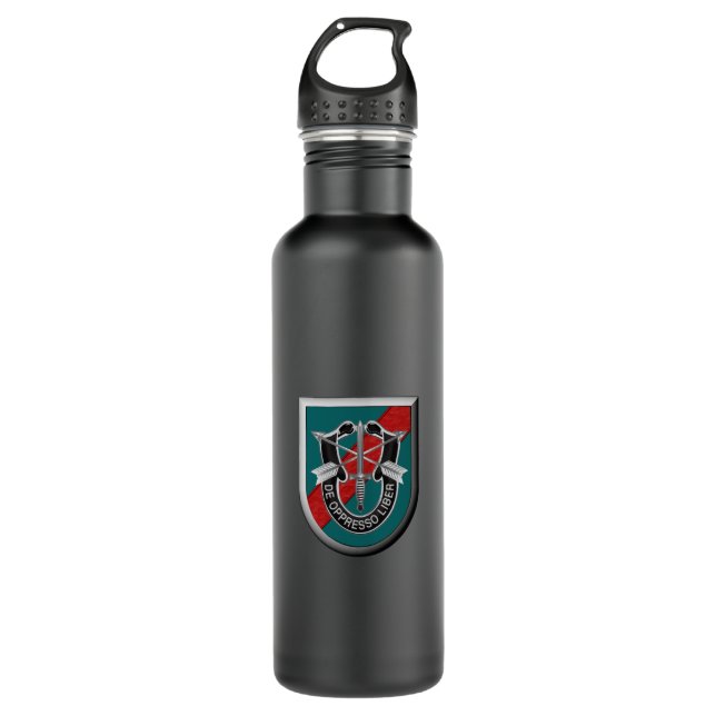 20th Special Forces Group “Airborne”  710 Ml Water Bottle (Front)