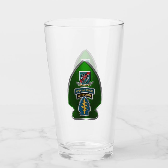 20th Special Forces Group (Airborne)  Glass (Front)