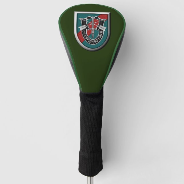 20th Special Forces Group (Airborne)  Golf Head Cover (Front)