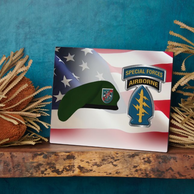 20th    Special Forces Group (AIRBORNE)   Plaque (Side)