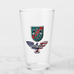 20th Special Forces Group (Airborne) Veteran Eagle Glass