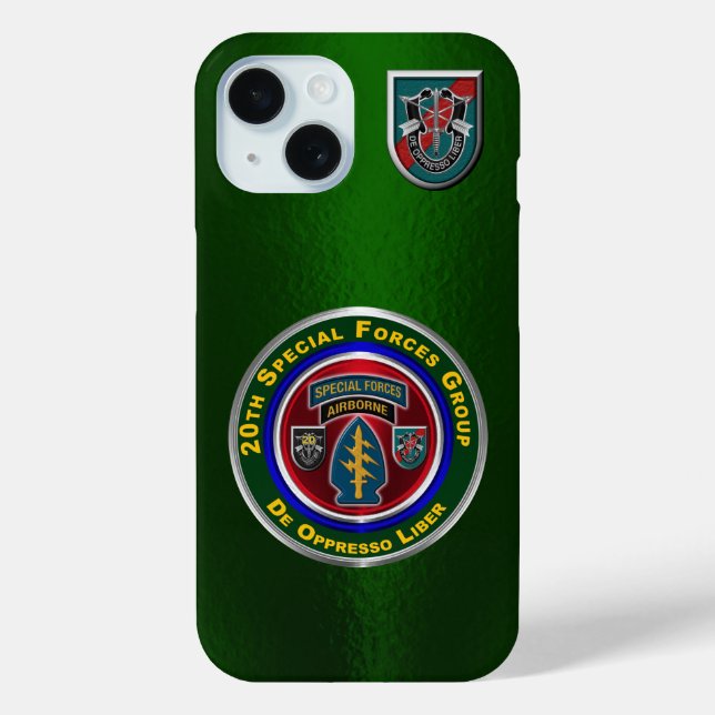 20th Special Forces Group Case-Mate iPhone Case (Back)