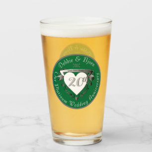 20th Wedding Anniversary   Glass