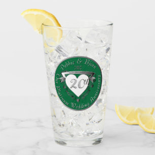 20th Wedding Anniversary   Glass
