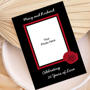 20th Wedding Anniversary Invitation Photo