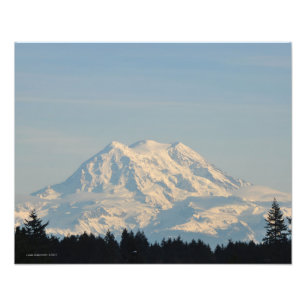 20X16 Mount Rainier Photo Print