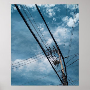 20x24 Urban Sky Seoul South Korea Photo Print
