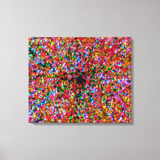 20x24 Wormhole Bubbles Wrapped Canvas