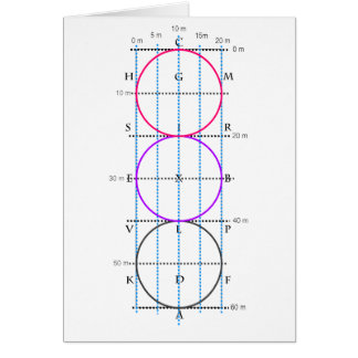 20x60m Dressage Court **Circles**