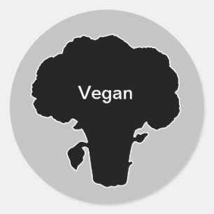 20x Stickers Meal Choice Vegan