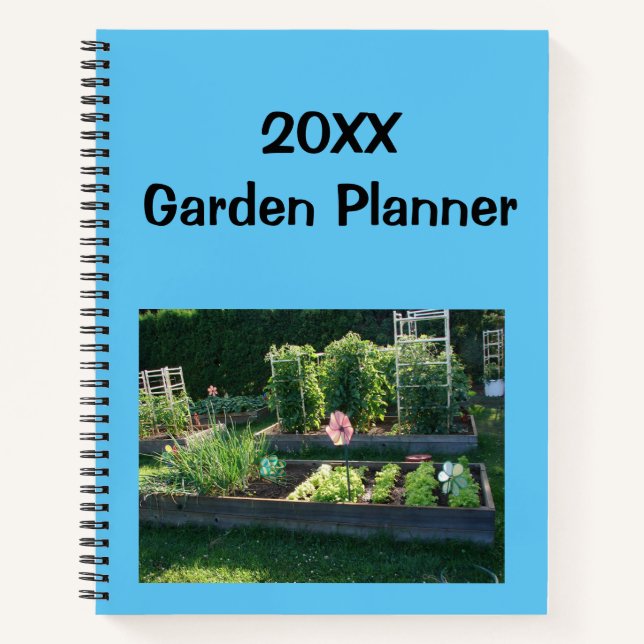 20XX Garden Planner Notebook (Front)