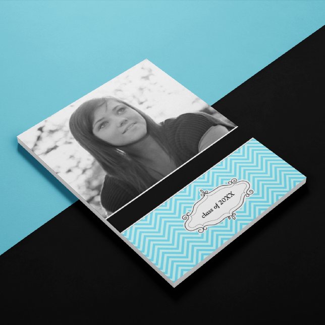 20XX Graduation Announcements {Chevron} (Creator Uploaded)