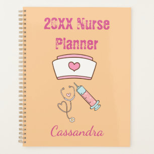 20XX Nursing Student School Nurse Name Photo Planner